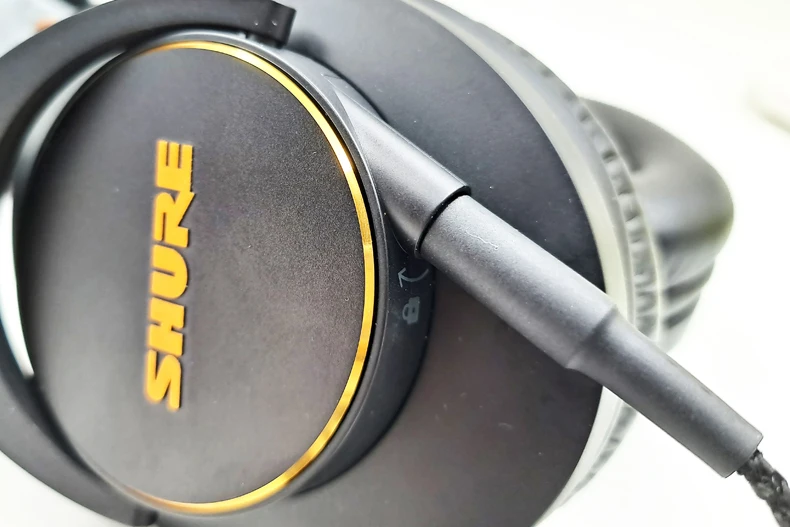 Shure srh840asrh440aヘッドフォン用の4フィート/5フィート/6フィート/9フィートナイロンオーディオケーブル