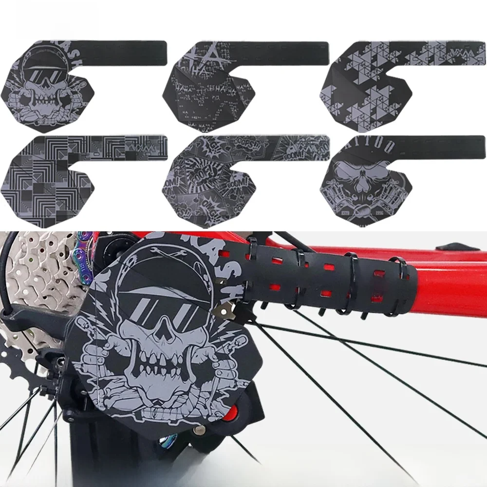 AliExpress MOTSUV Bicycle Rear Dial Protective Fenders MTB Road Bike Rear Derailleur Shifter Cover Plate Protector Cycling Part Accessories