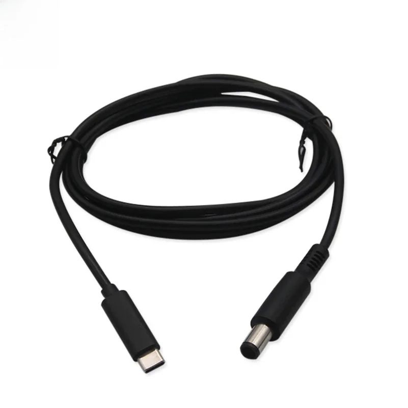 Adapter USB 3.1 Type-C do 7.4mm*5.0mm Kabel zasilający DC PIN PD Adapter szybkiego ładowania do laptopa Dell Latitude Notebook 3A 1.5m — zdjęcie 2