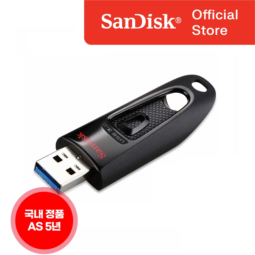 [SanDisk Korea General version] Ultra CZ48 32GB 64GB 128GB 256GB 512GB USB domestic genuine AS 5 years