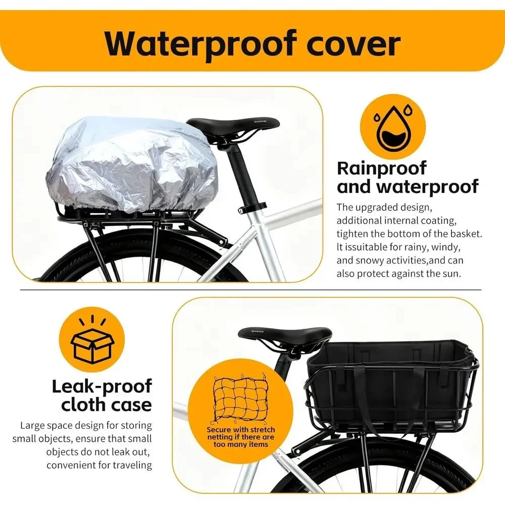 Cesta trasera para bicicleta, - Bike Cargo Rack reseña y precio