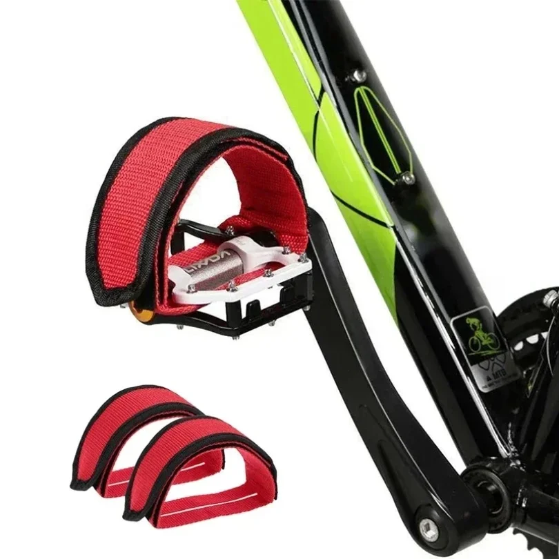 AliExpress 2PCS Bicycle Pedal Straps Toe Clip Strap Belt Adhesivel Bike Pedal Tape Fixed Gear Cycling Fixie Cover