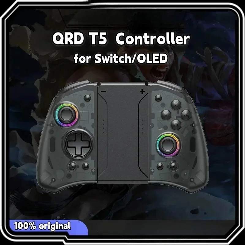 

QRD Stellar T5 Wireless Joy-pad For Switch/Switch 2 Joy-Con Controller Left Right Bluetooth-Compatible Gamepad With Hand Strap