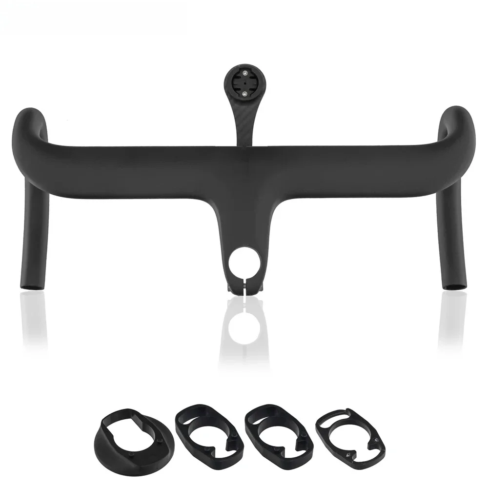 AliExpress kocevlo KOCEVLO Road Bike Full Carbon Integrated Bicycle Handlebar For Sunspeed Road bike With Spacers Cycling handlebar