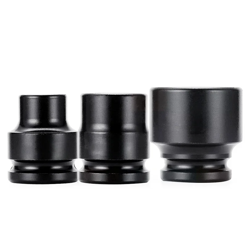 Jeu de Douilles à Impact Court RapDuty, Douille Pneumatique, Tête de Douille, Adopteur pour Outils de Réparation Automobile, 3/4 Pouces, 17-40mm, 1 Pièce