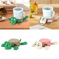 3D Print Turtle Coaster Bar Home Decor Mug Place Mat Gift for Tortoise Lover Coffee Cup Holder Drink Mat Decorative Ornament