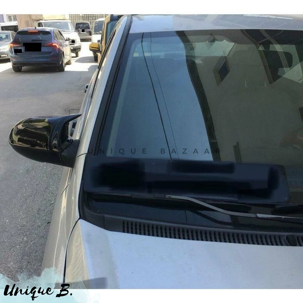 For Hyundai Accent Admire Bat Mirror Cover 2000-2006 Model Years Car Accessories Piano Black Tuning Auto Sport Design