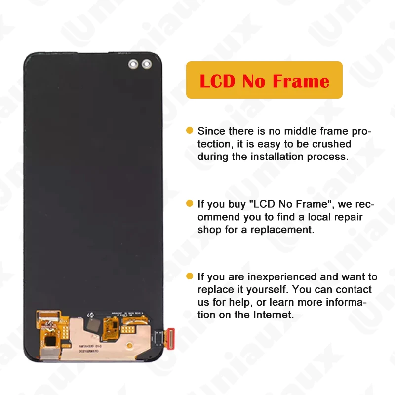 6.43'' Original AMOLED For Oppo Reno 4 lite CPH2125 LCD Display Touch Screen Digitizer Replacement For Reno 4 A93 4G LCD Display