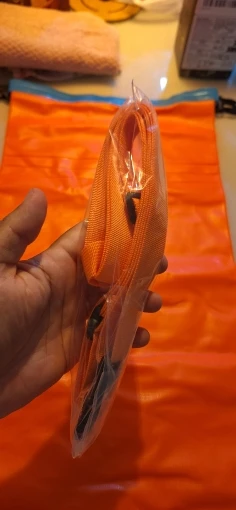 Inflatable Open Swimming Buoy Tow Float Dry Bag Double Air Bag with Waist Belt for Water Sport Swimming Storage Float Tools view 3
