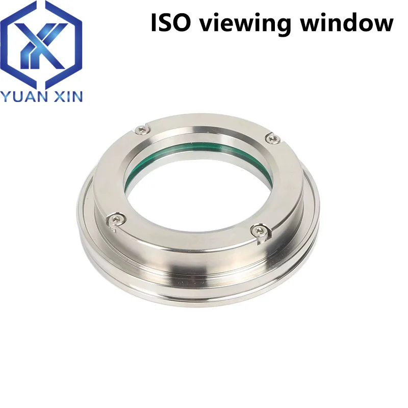 ISO Observation Window Cavity Bulkhead Perspective Mirror Glass Observation Port Vacuum ISO63-ISO100