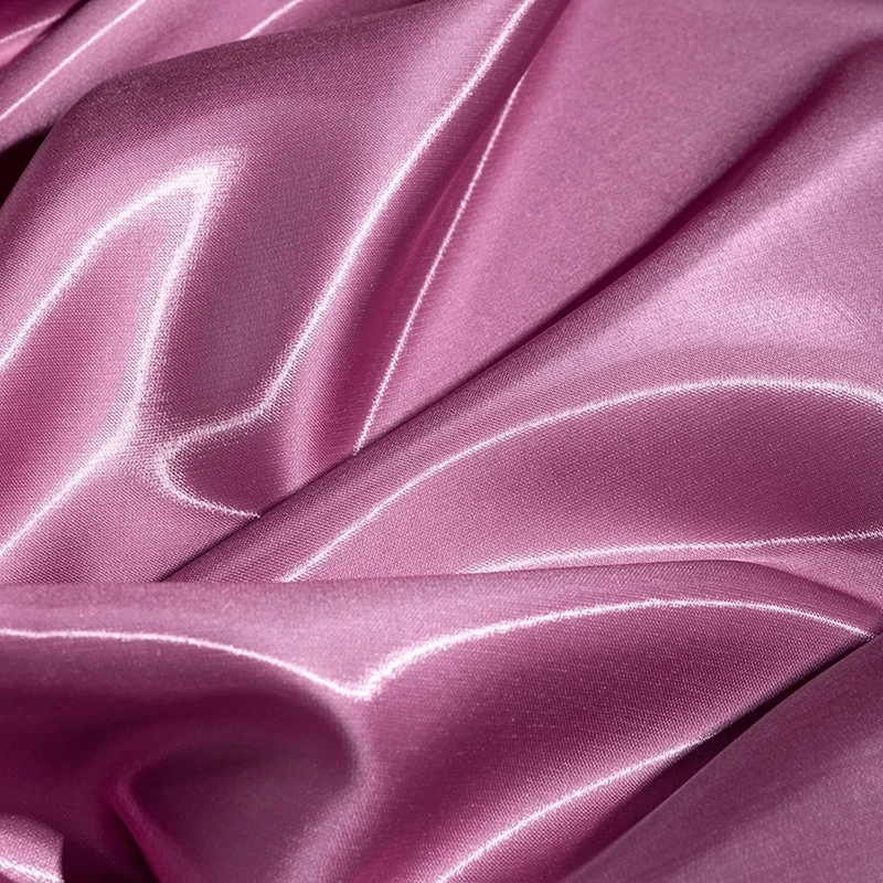 Glossy Liquid satin fabric shiny skirt smooth crystal silk wedding party lady evening dress wedding dress fabric fashion design