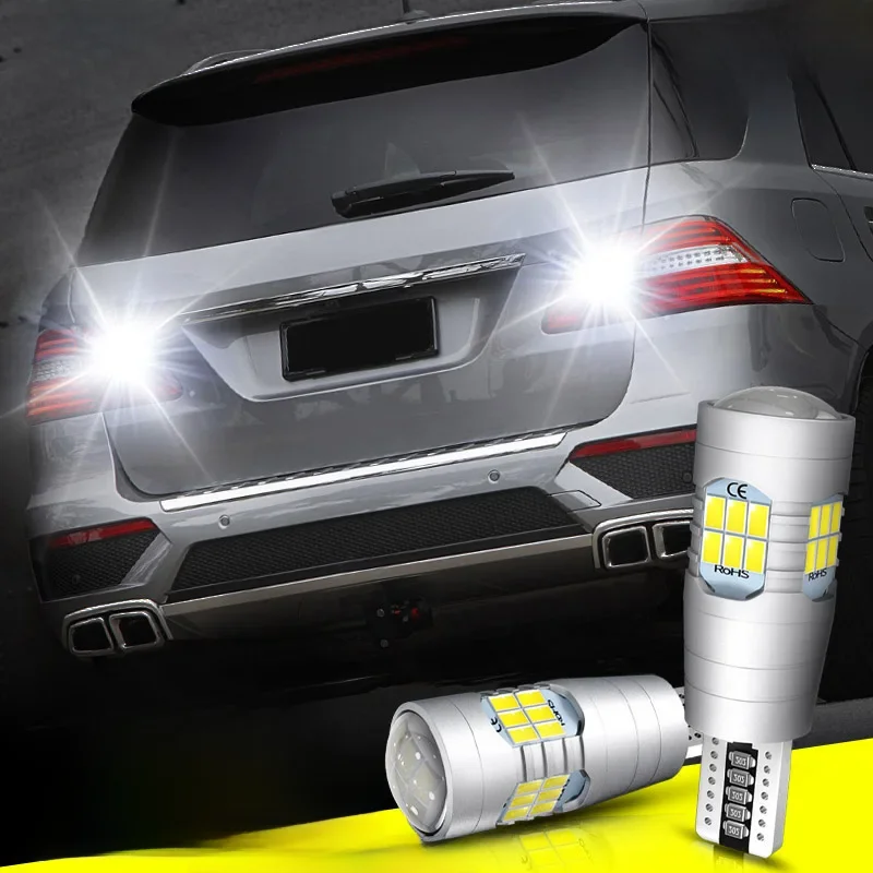 2*T15 LED Światło cofania Blubs Bez błędów Dla Mercedes-Benz GLK/M/R/V-Class SLK X204 W164 W251 V251 W447 R172 220/280/350/400 — zdjęcie 2