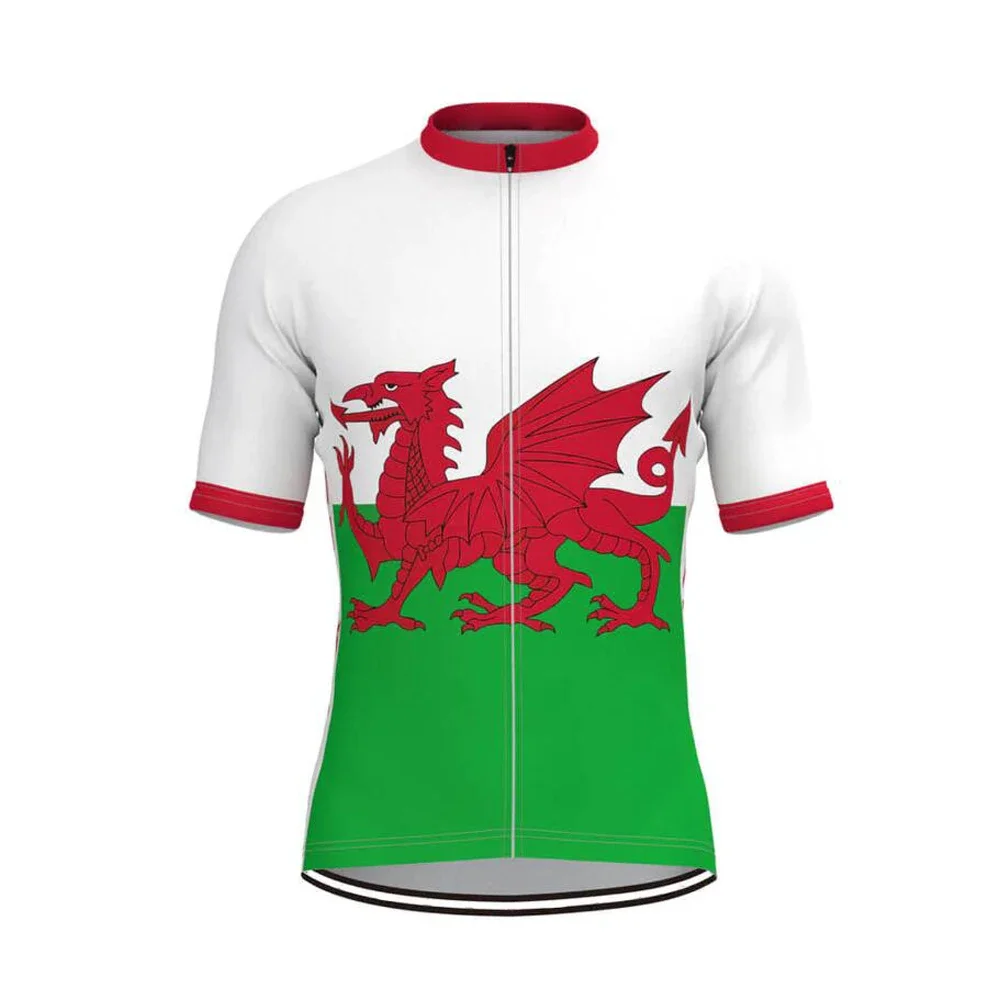 AliExpress BRAETAN Wales Cycling Jersey Men Summer Short Sleeve Cycling Tops Team Ride Bike/Mtb Wear Breathable