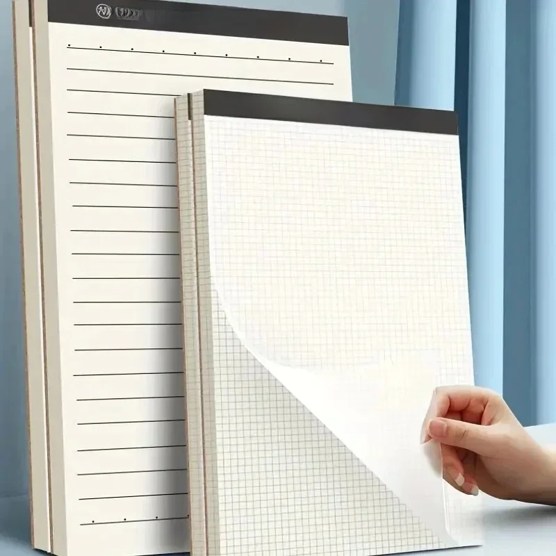 Carnet de notes simple et minimaliste, 70 feuilles, format A5/horizon, avec liberté déchirable, 03/licence