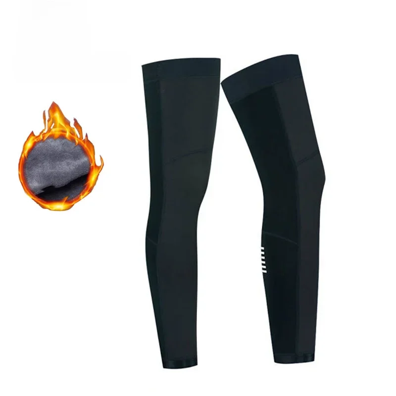 AliExpress YKYWBIKE Ykywbike Winter Cycling Leg Warmers Pro Team Thermal Fleece Windproof Soft Shell Knee Sleeve