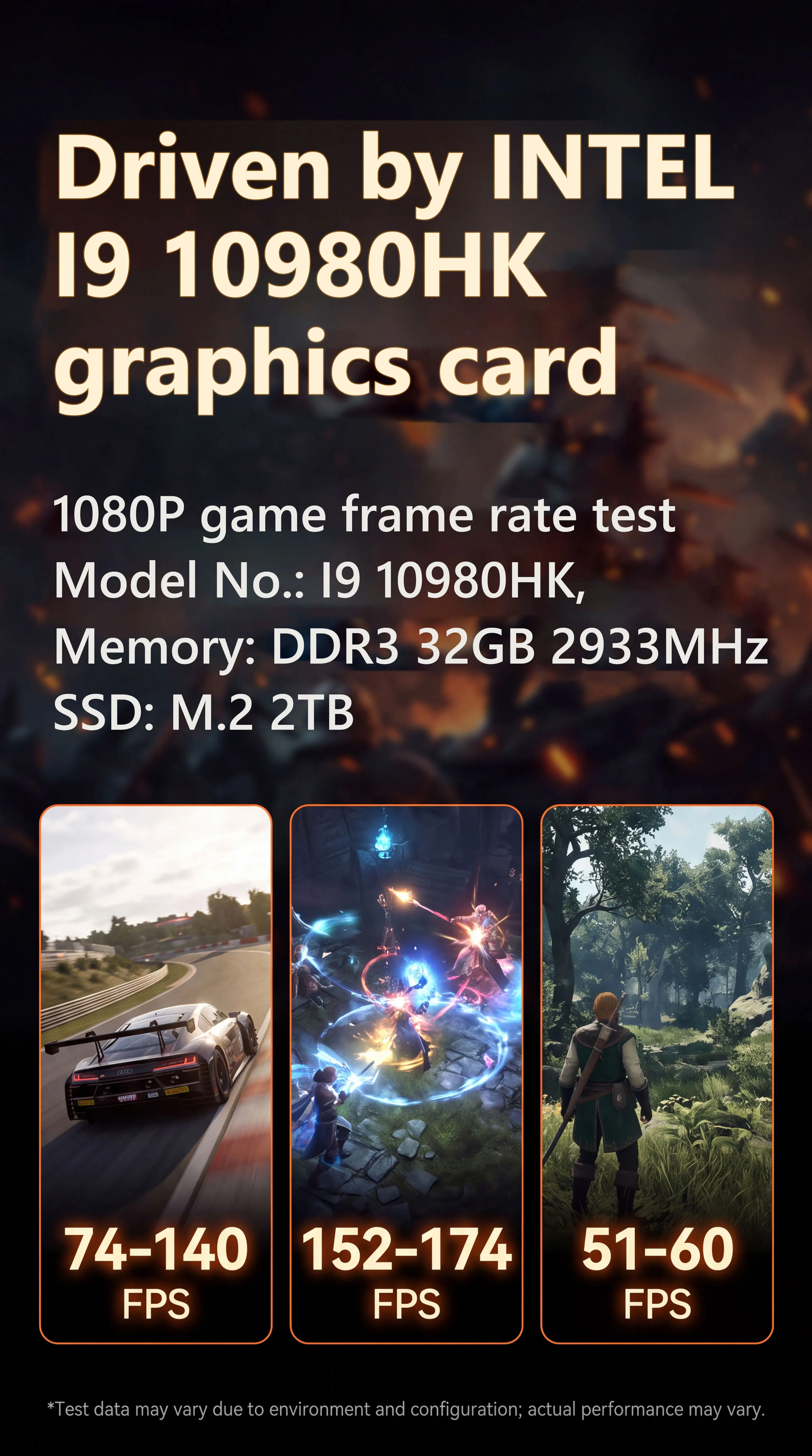 2026 Intel CORE I9-10980HK Mini PC Computer 16GB 32GB RAM 256GB 1/2TB SSD Portable Gaming Mini PC Windows 11 Pro Wifi 6 BT5.0 Office Study Desktop PC 4K