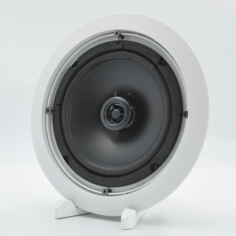 6-дюймовый потолочный стерео-динамик с поддержкой Wi-Fi, Bluetooth, для домашнего кинотеатра, фоновой музыки, аудиосистемы общественного вещания, 6 шт.