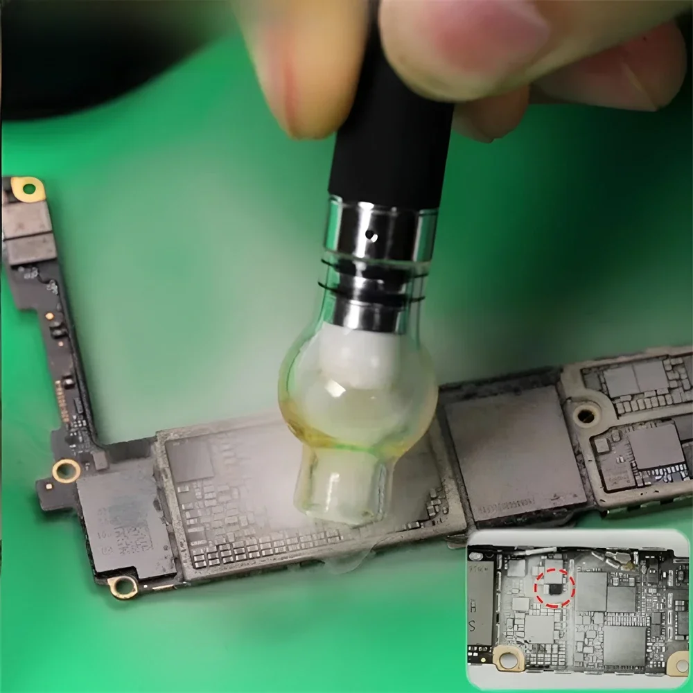 Atomizer kalafoniowy Pióro kalafoniowe PCB Detektor zwarć Ładowanie USB Nie ma potrzeby lutownicy Pióro spawalnicze do naprawy telefonów komórkowych — zdjęcie 2
