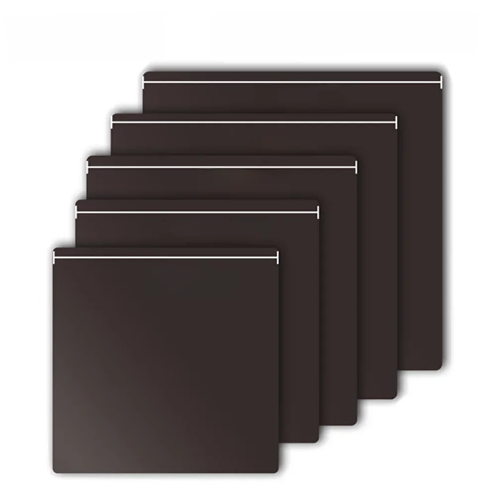 Naklejka magnetyczna z klejem 3M 180/220/235/250/310/350mm magnetyczna drukarka 3D podstawa łóżka płyta montażowa taśma do Ender3 CR20 K1 Max — zdjęcie produktu 7