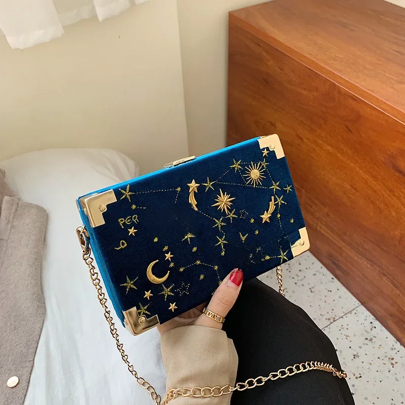 Metalowa plakietka pole kształt torebka torebka kobiety czarny łańcuch kopertówka na imprezę Kawaii torba na ramię torba Crossbody kurierska — zdjęcie 2