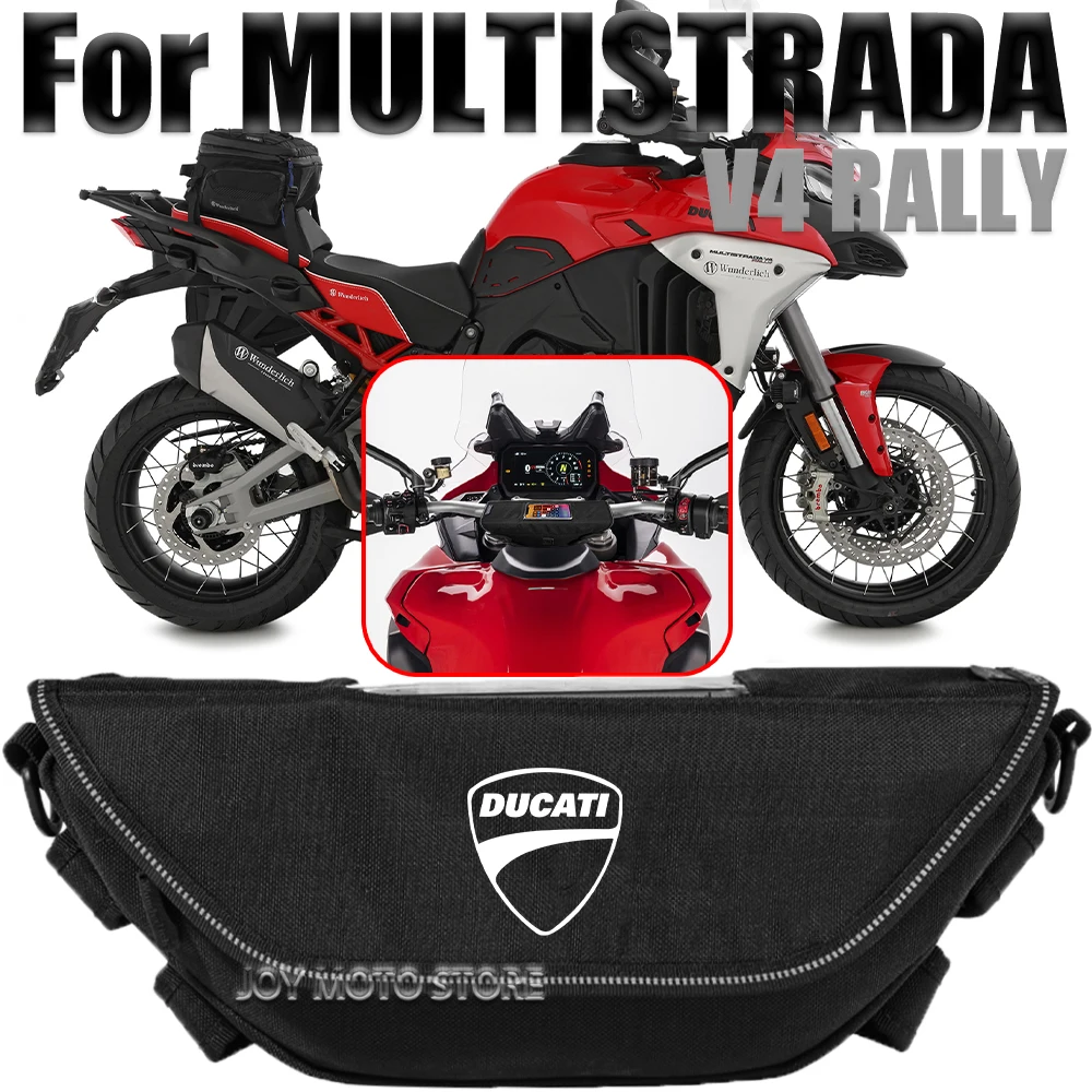 

For Multistrada v4 rally Motorcycle accessories tools bag Waterproof And Dustproof Convenient travel handlebar bag