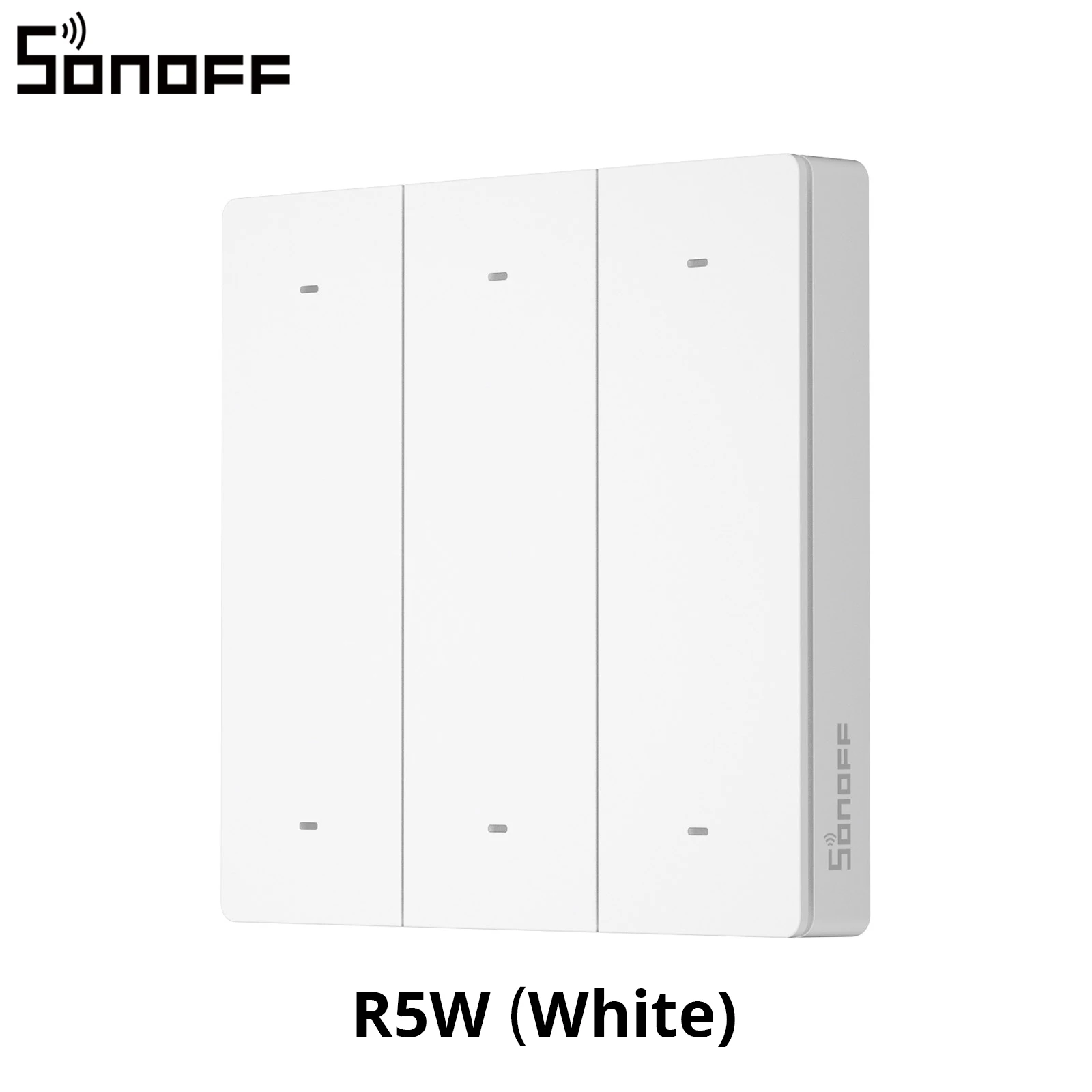 SONOFF SwitchMan R5 Scene Controller 6-toetsen draadloze stick-on eWeLink-afstandsbediening gateway tot 18 multi-trigger manieren werken met M5