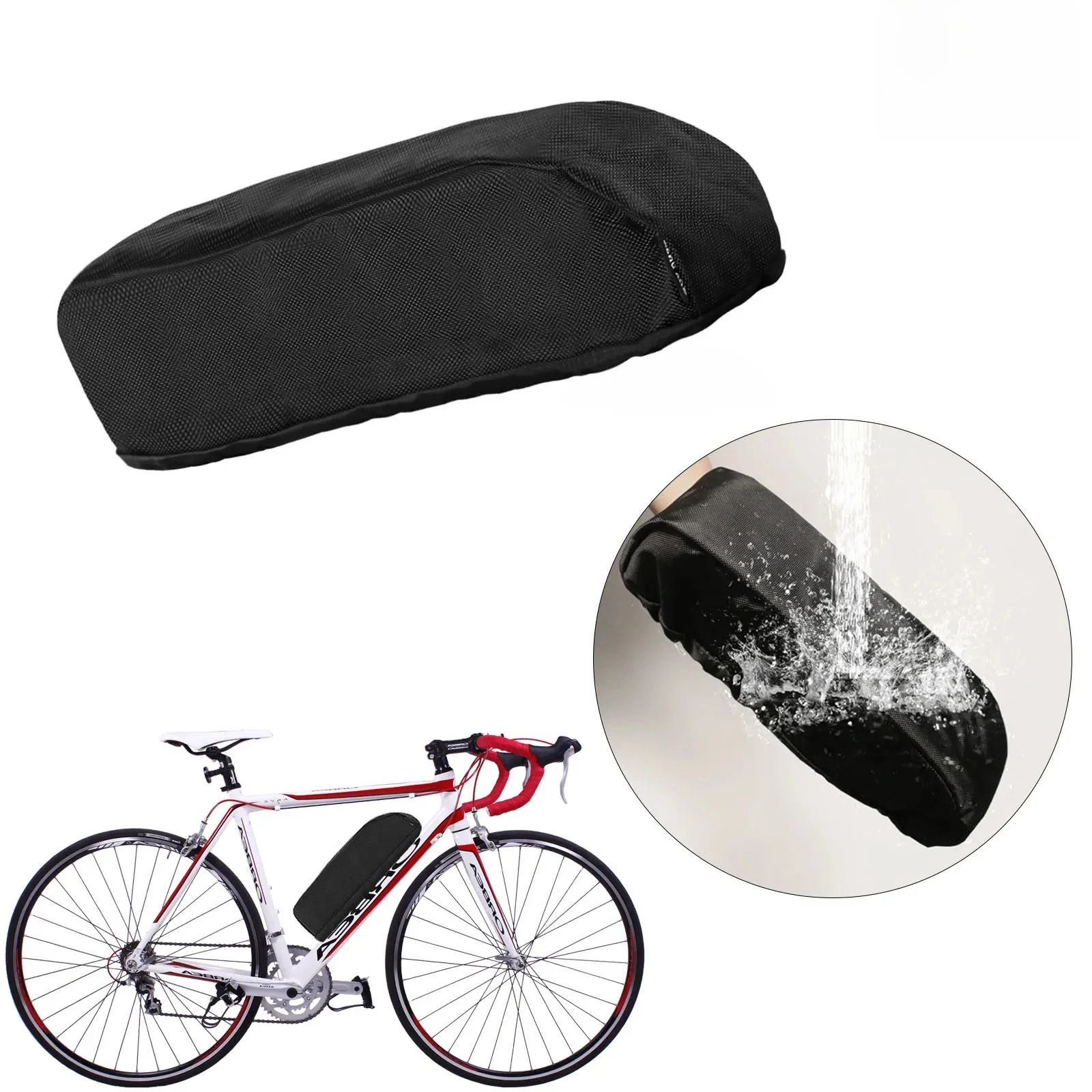 AliExpress NONE New Upgraded Waterproof for Ebike Battery Dust-Proof Anti-mud Cover Dustproof Anti-mud Cover for Hailong Shark Polly Battery