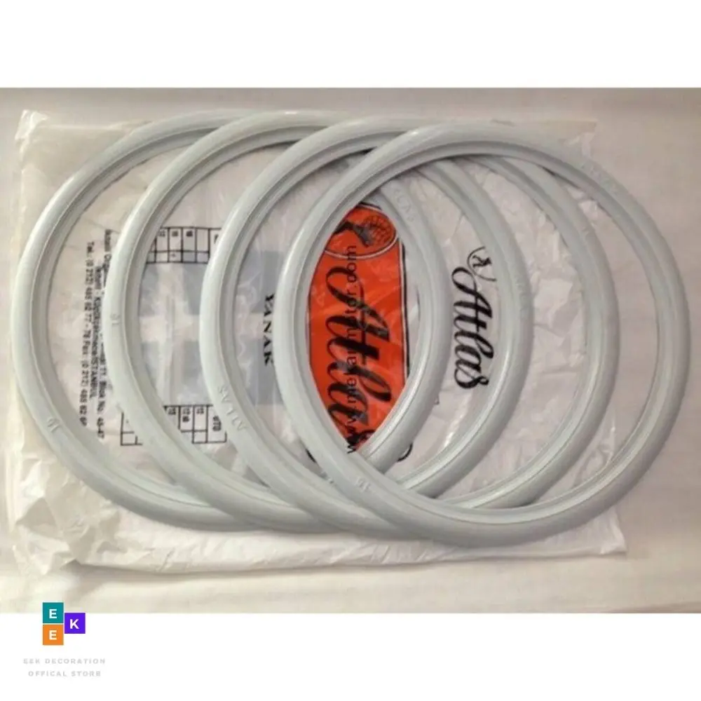 Atlas Lyon White Tire Sidewall Set of 4 Tire Side 13 \