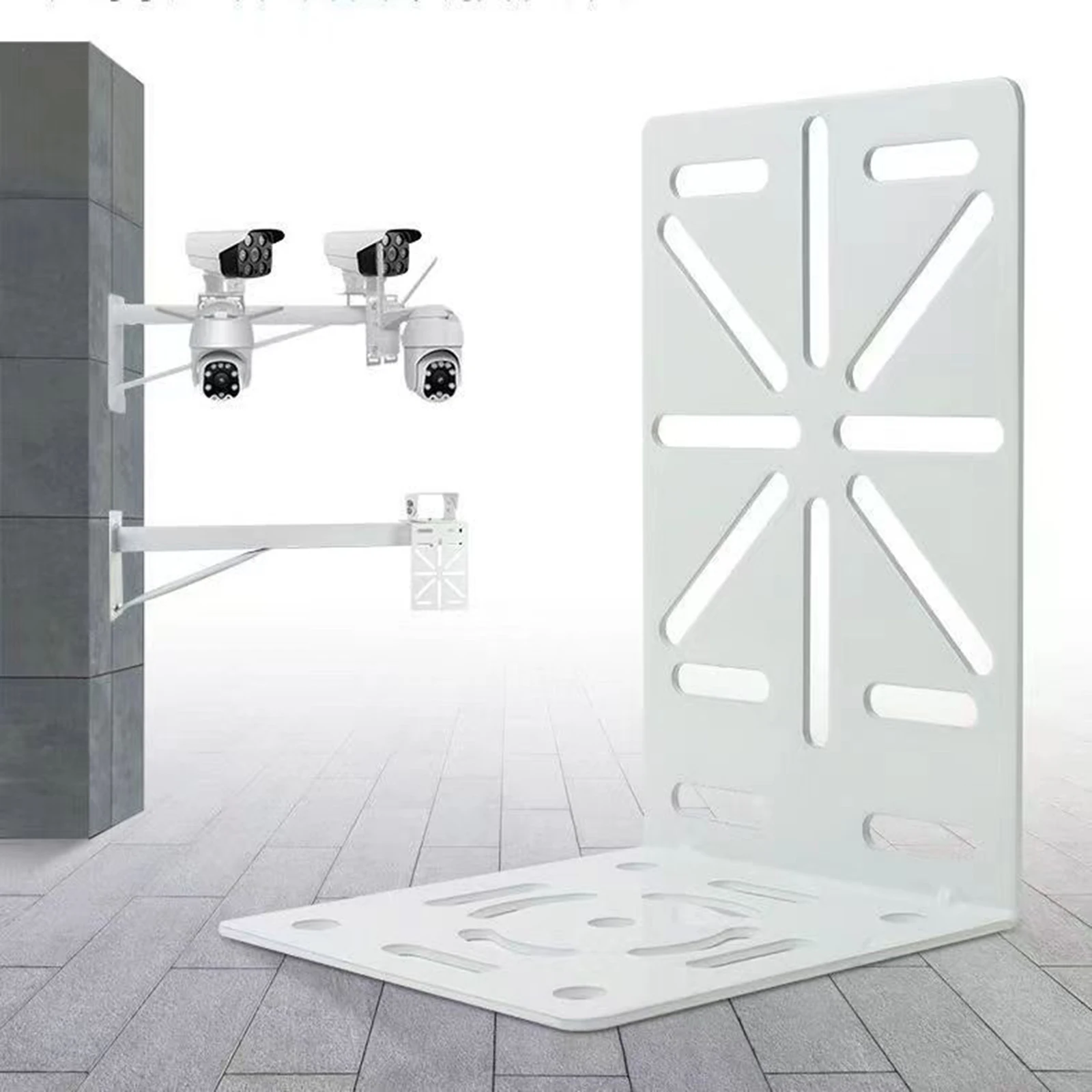 Beveiligingscamera Mount Adapter Rack Cctv Camera Ondersteuning L-Vormige Camera Beugel Voor Indoor Bewaking Camera Tuin Patio Winkel