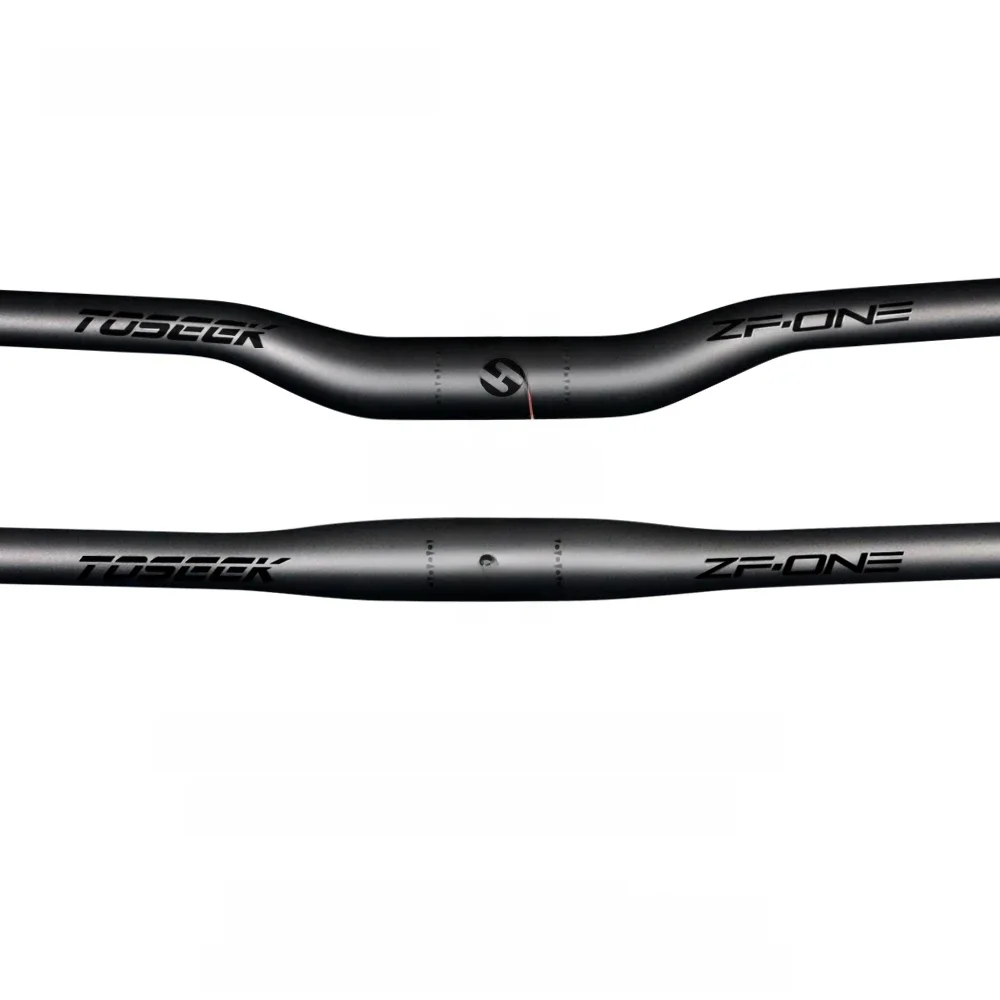AliExpress NONE TOSEEK ZF-ONE Mtb Carbon Handlebar Bicycle Handlebar 31.8*580-720/740/760mm Matt Black Handlebars For Mountain Bike Accessories