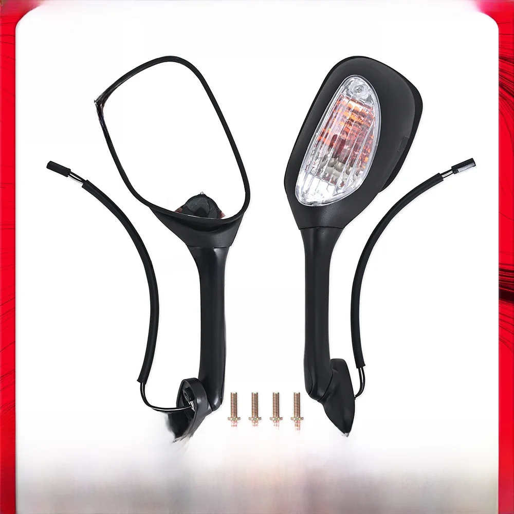 Cvk Spiegels Achteruitkijkspiegel Omgekeerde Met Licht Voor Suzuki GSXR600 GSXR750 GSXR1000 K5 K6 K7 K8 2005 2006 2007 2008 2009 2010 - afbeelding 2