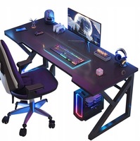 GAMING BUILD GAMING TABLE FOR PLAYER COMPUTER BLACK BIG LOFT