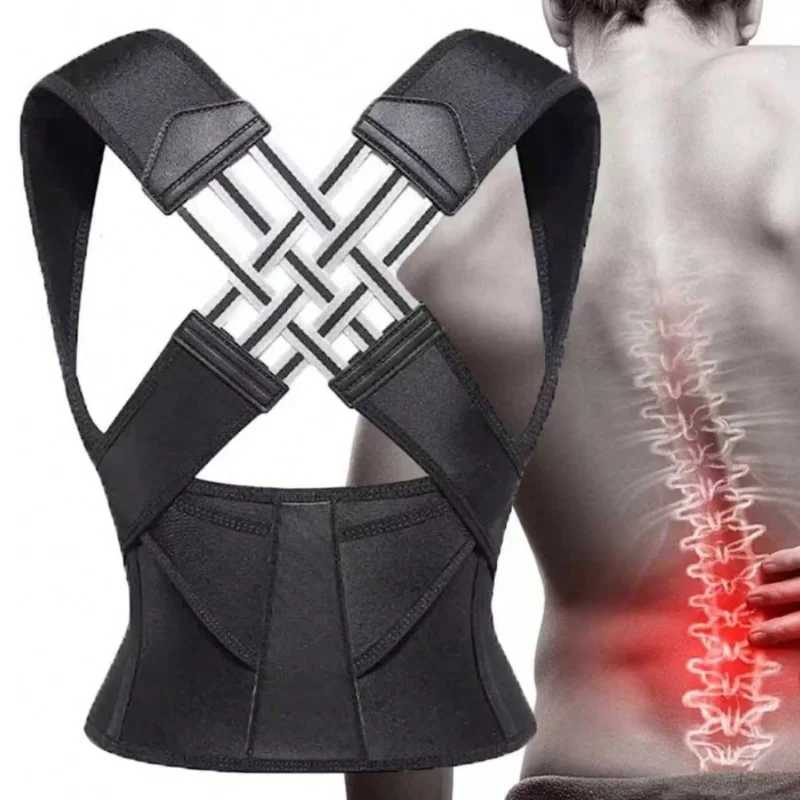 Adjustable Back Posture Corrector Belt Breathable Upper...