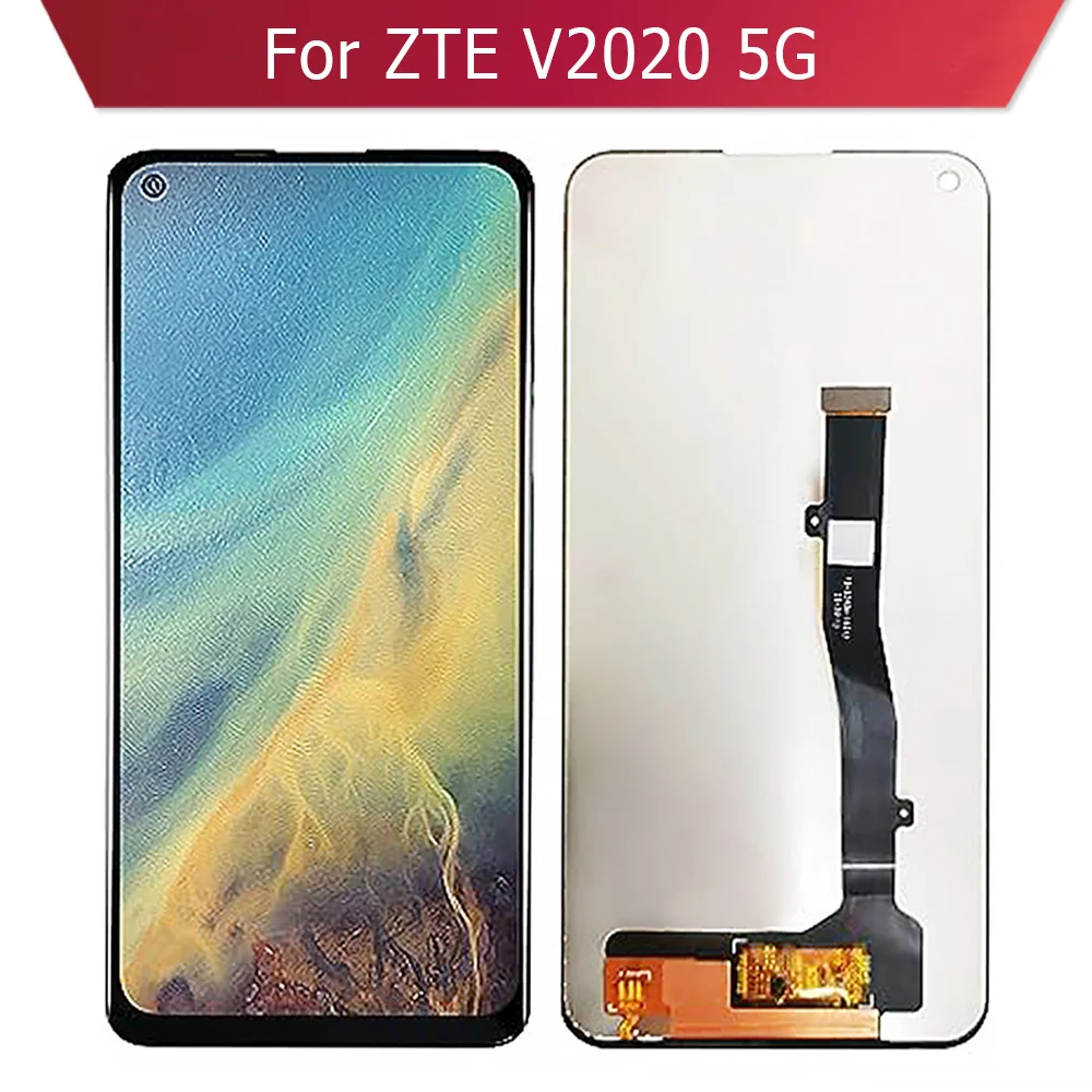 

Display Replacement with Touch Panel Digitizer, LCD Screen Repair Parts, ZTE Blade V2020, 5G