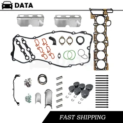 Engine Rebuild Kit For BMW 325Ci 325i 330Ci 330i 525i Z3 Z4 X3 X5 E39 M54 2.5L 3.0L 02-06 Gasket Pistons Rings M5425 HS26245PT