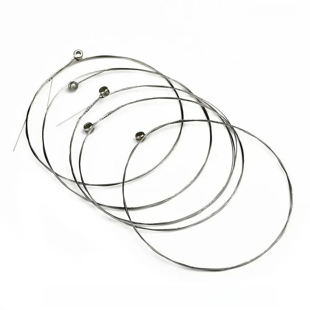 Cordes de guitare individuelles de haute qualité, argentées, 1ère E, 5 pièces, calibre .012, pour guitares acoustiques et basses, instrument de musique haut de gamme