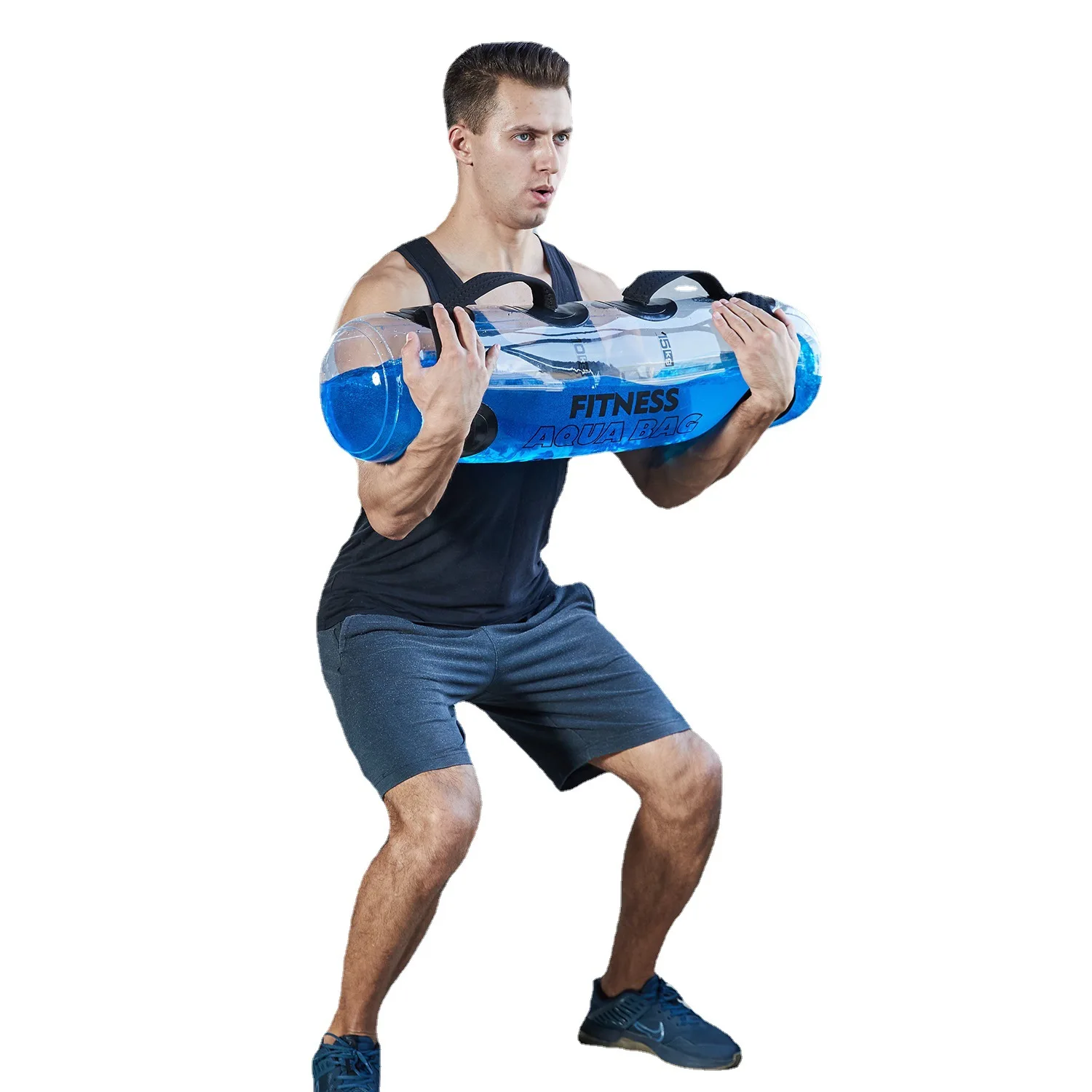 15/20/35KG Water Power Bag Home Fitness Aqua Bags Weightlifting Body Building Gym Sports Crossfit Heavy Duty