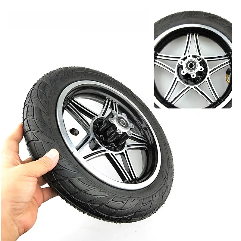 AliExpress NONE 12.5 Inch Tire + Alloy 62-203 12 1/2 X 2 1/4 Wheels Rims Fits Many Gas Electric Scooters and E-Bike, Folding Electric Bicycle