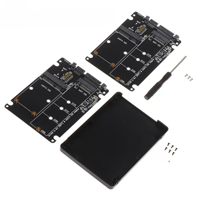 SATA 60 gb/s do M2 NGFF SATA SSD MSATA SSD SATA SSD Adapter MSATA do SATA M.2 NGFF do dysku twardego SATA płytka przyłączeniowa — zdjęcie produktu 7