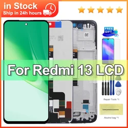 6.79'' Display For Xiaomi Redmi 13 LCD Display Touch Screen Digitizer Assembly Replacement For Redmi 13 Screen With Frame