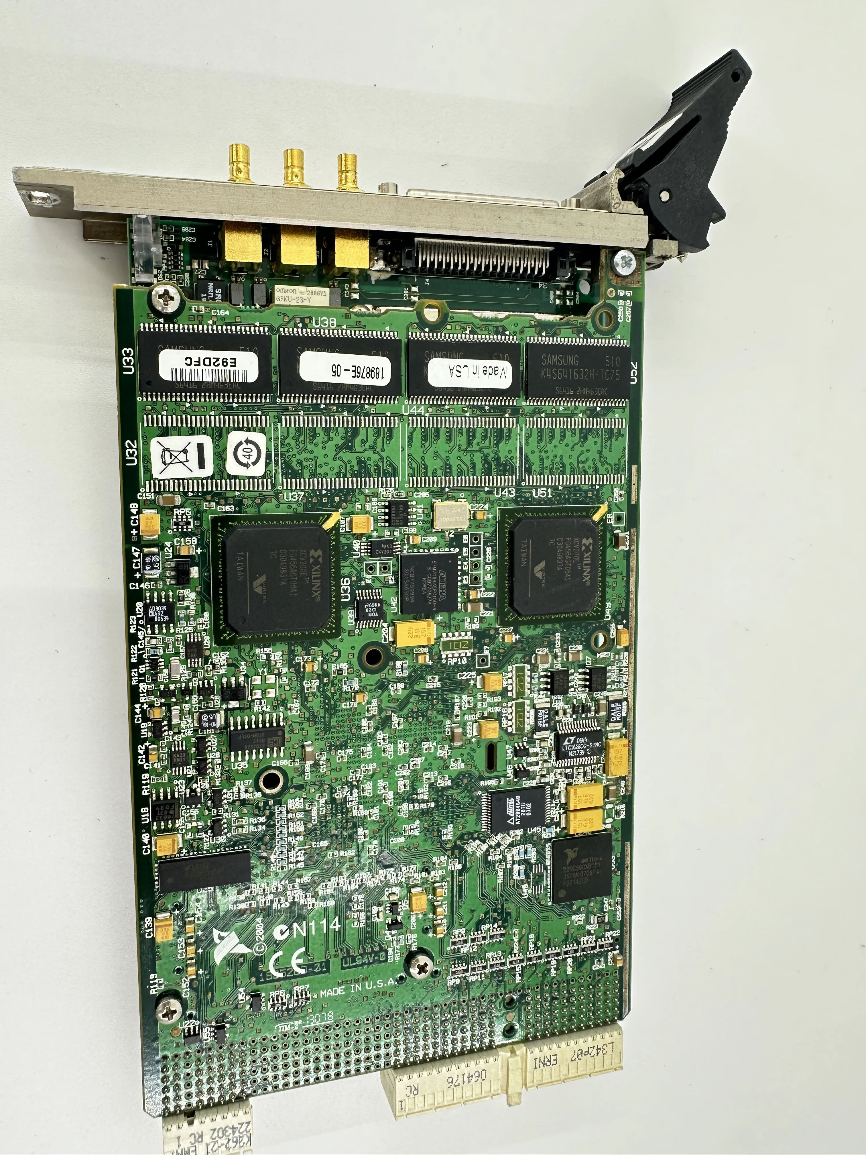 National Instruments NI PXI-6551 50 MHz, 20CH Digital Waveform Stimulus/Response