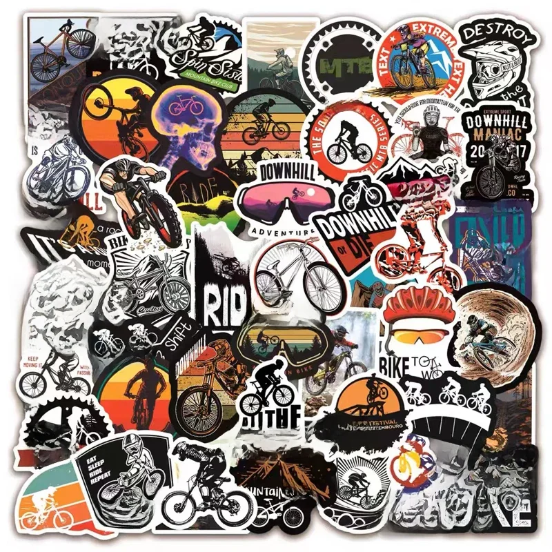 AliExpress 100 PCS Outdoor Mountain Bike Graffiti Sticker Luggage Compartment Laptop Skateboard Sticker For