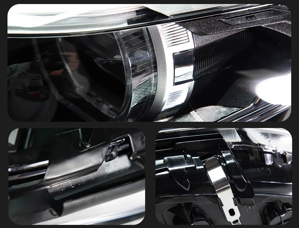 AKD Car Styling Head Lamp for BMW F10 Headlights 2010-2017 520i 525i 530i F18 LED Headlight DRL Projector Lens Auto Accessories