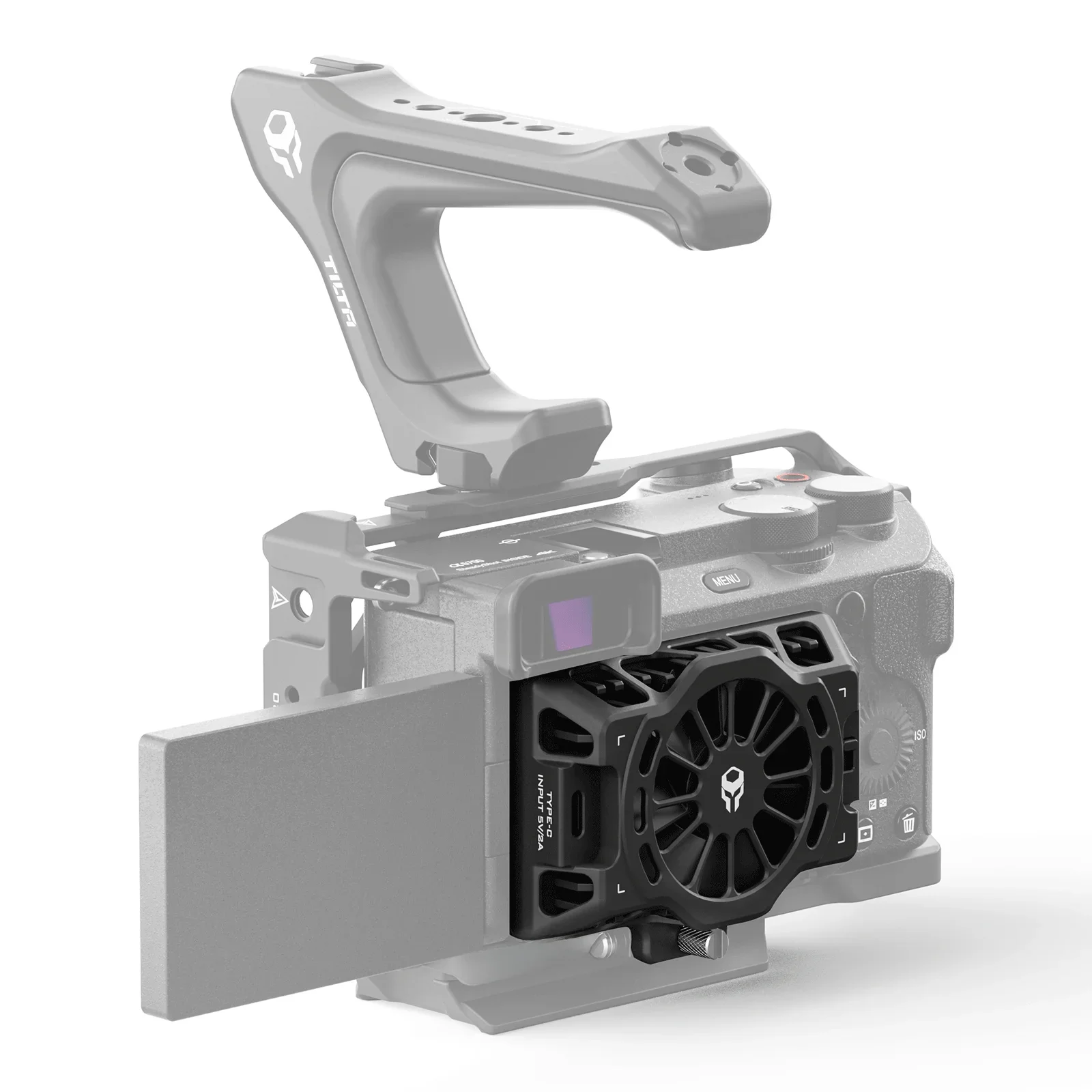 Tilta Cooling System dissipador de calor, compatível com Sony A6700-Black Cack, TA-T54-CS-B