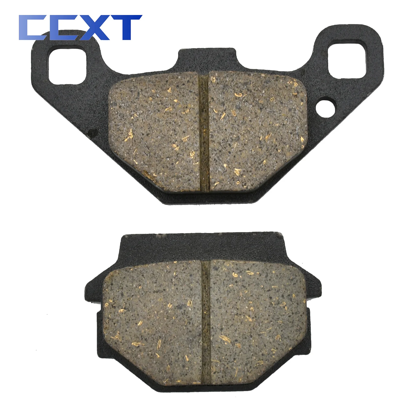 Motorcycle Rear Brake Pads For KAWASAKI KSR KMX125 KX125 KX250 KMX200 KLE250 ZZR250 ZXR250 ZR250 KLX250 ZR400 GPZ500 KLX500