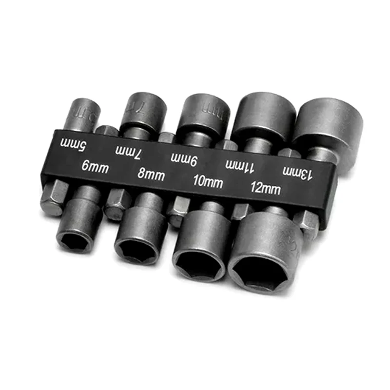 Hexagonal Non-magnetic Socket Head Set, Electric Electric Drill, Pneumatic Air Batch, Socket Screwdriver Head Set