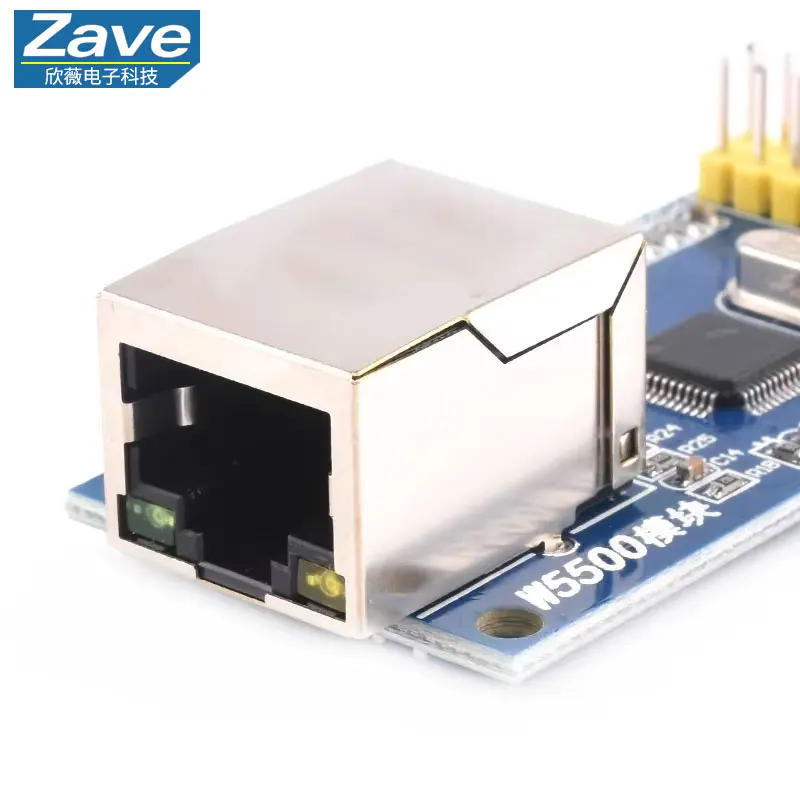 W5500 وحدة شبكة إيثرنت الأجهزة TCP / IP 51 / STM32 برنامج متحكم أكثر من W5100