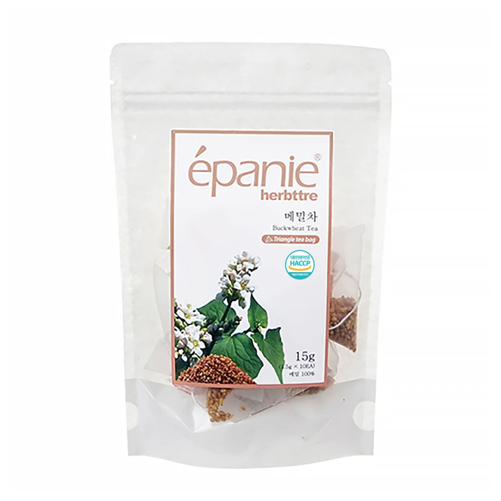 Esuci traditional tea buckwheat tea 10 tea bags 1.5g triangular tea bag