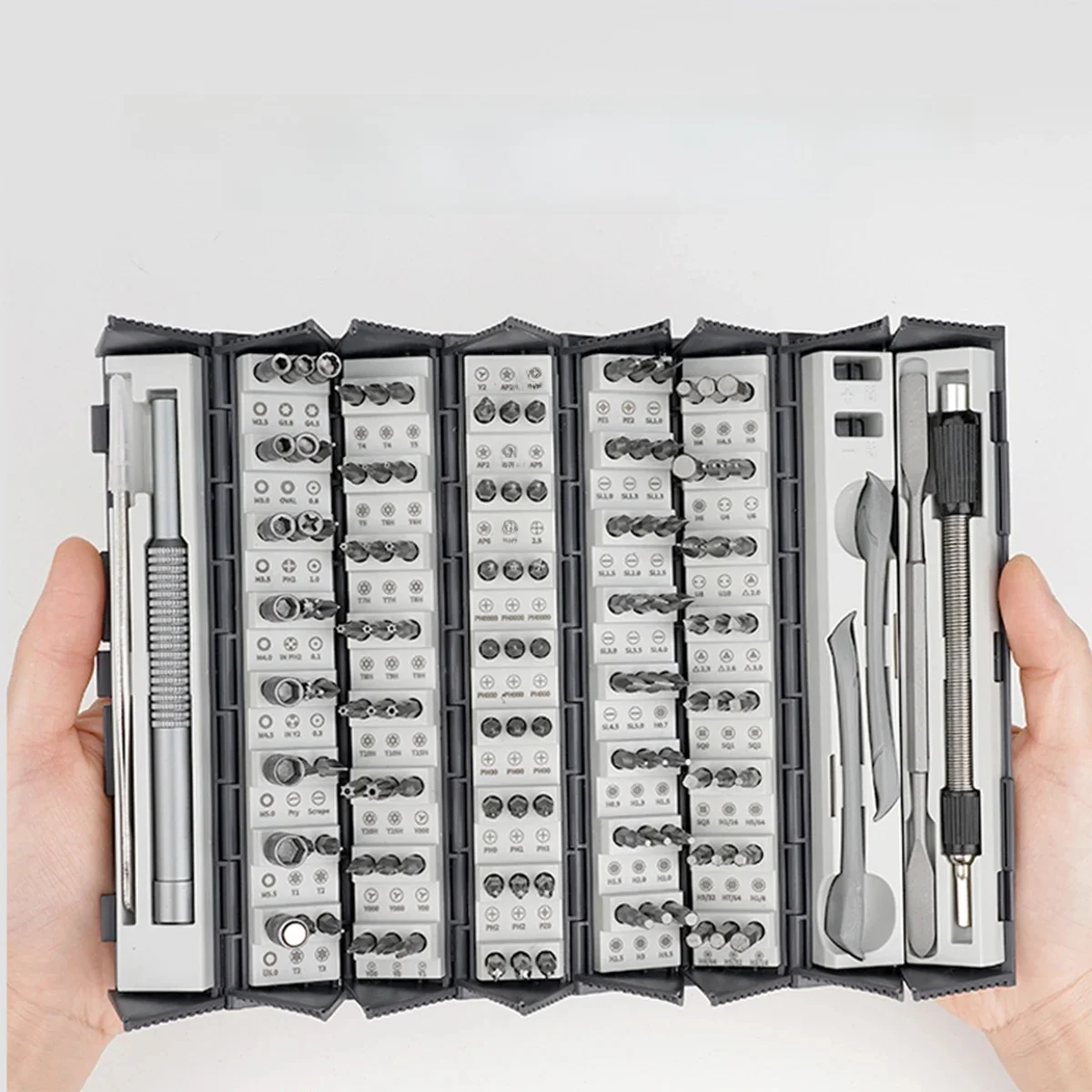 128-In-1 Precision Small Torx Screwdriver Set - Professional Magnetic Repair Tool Kit for Camera, iPhone Etc. Belong Men's Gift