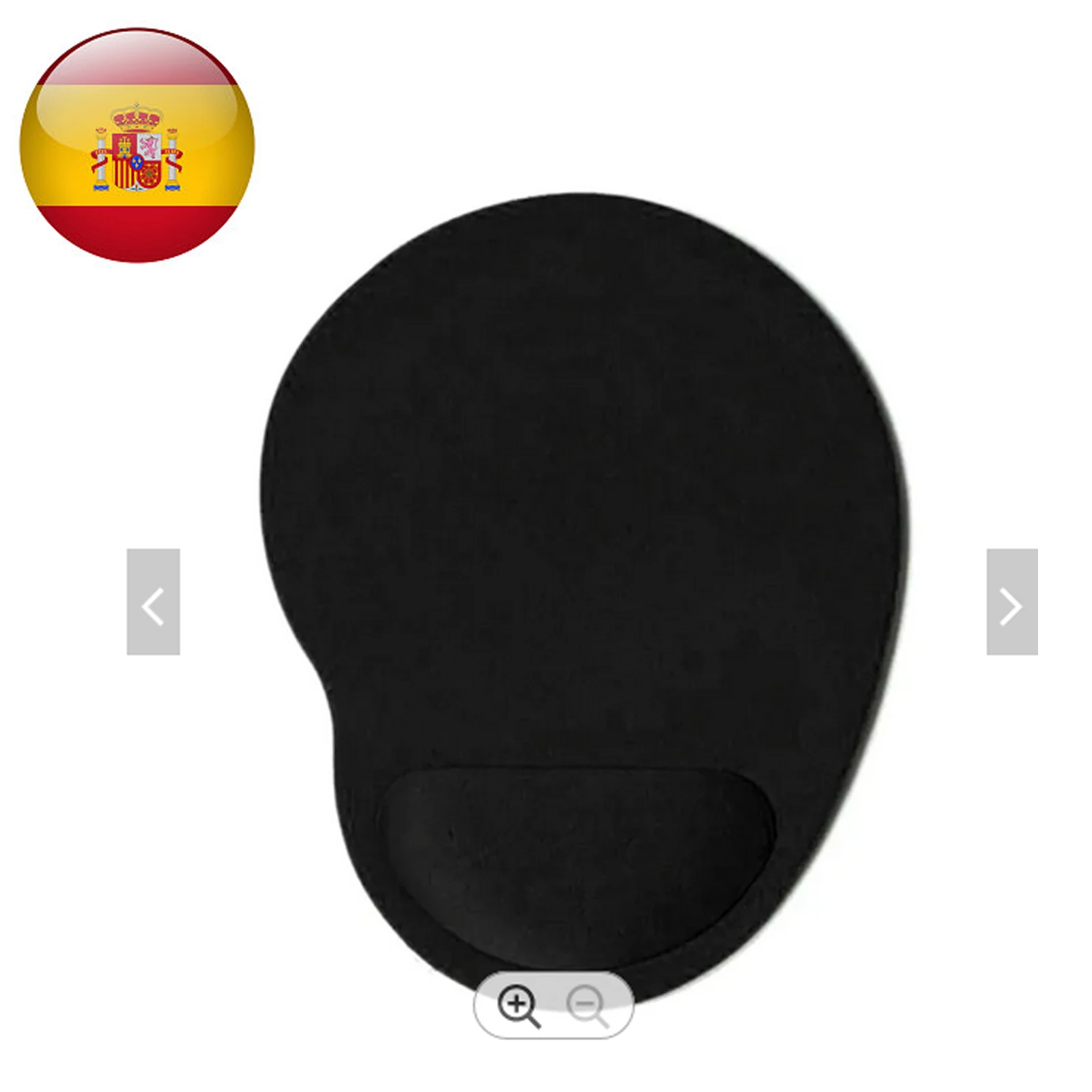 Ergonomic mouse pad for wrist rest, comfortable wrist support, anti-slip, soft, for PC, laptop